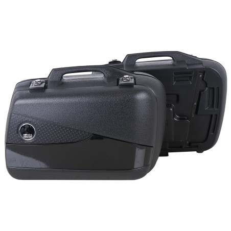 JUNIOR 30 Bočné kufre - sada Flash Black