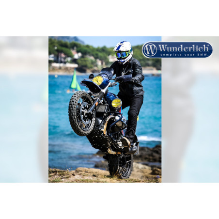 Ochranný kryt motora Dakar strieborný