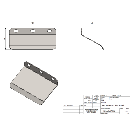 Tepelný štít pre nosiče HEPCO&BECKER