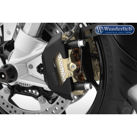 Kryt predného brzdiča sada - čierny