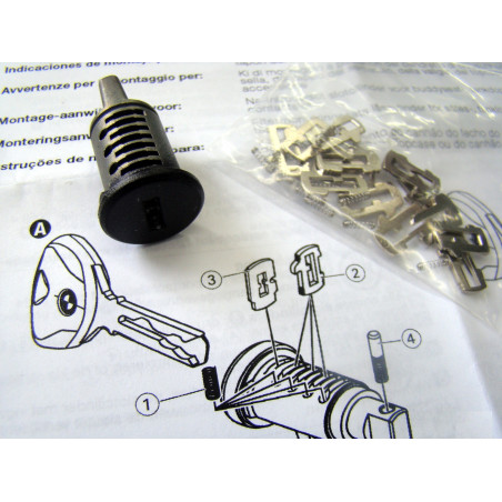 Vložka zámku pre Vario kufre