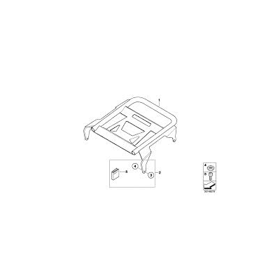 Montážna sada k držiaku TopCase