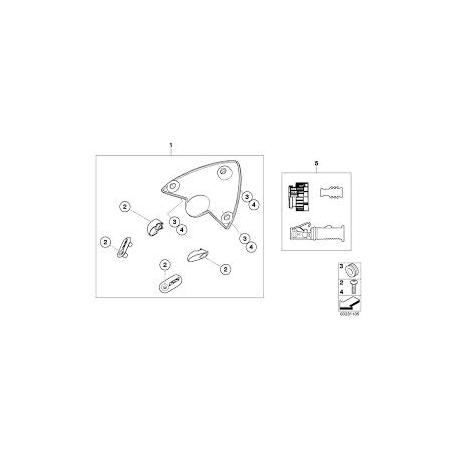 HP RACE rýchlo kryt pre prístup ku pripojeniu