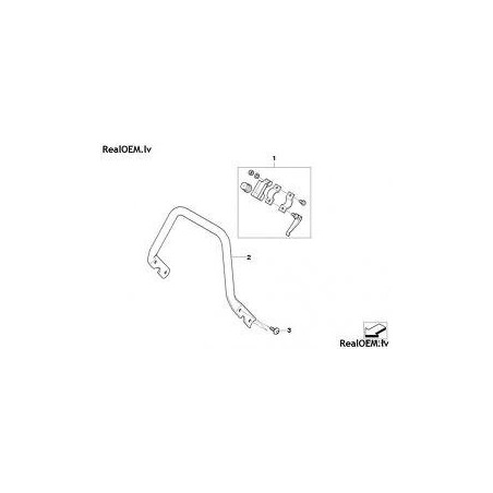 Držiak na motocykle Navigácie IV BMW Motorrad