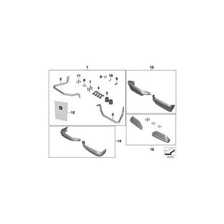 Ochrana rukovätí BMW Motorrad F800GS po roku 2013