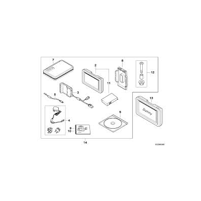 Navigácie IV BMW Motorrad - adaptér kábel