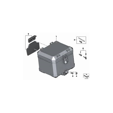 Opierka pre ALu TopCase