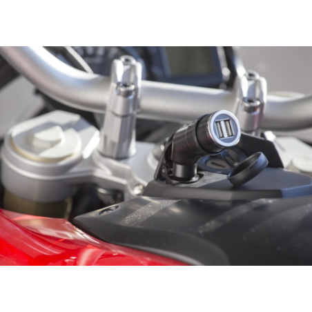 DIN adaptér Interphone s 2xUSB výstupom pre motocykle