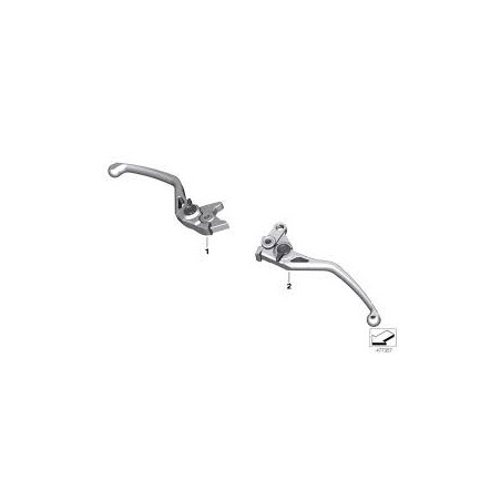 HP frézovaná brzdová páčka