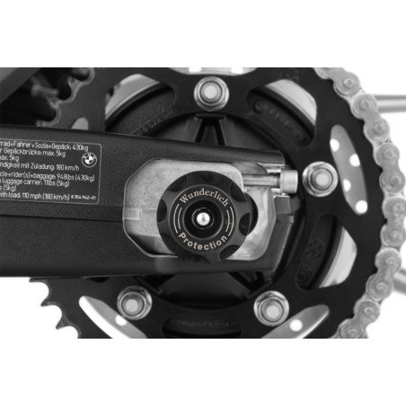 Chrániče náprav »DOUBLESHOCK« - zadné - čierne