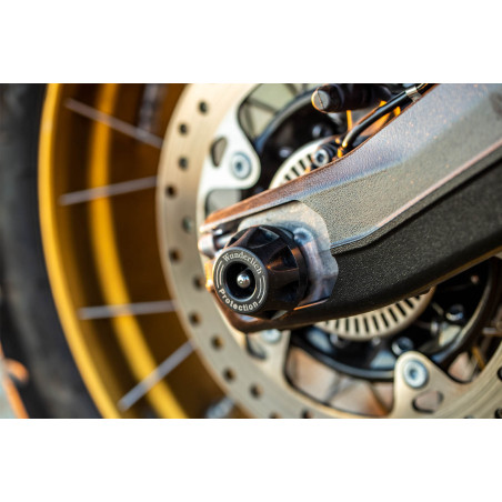 Chrániče náprav »DOUBLESHOCK« - zadné - čierne