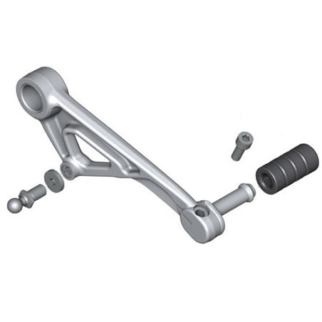 Radiaca nožná páka