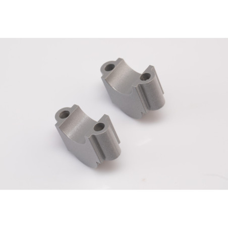 zvýšení řídítek+30 mm, stříbro. BMW R1200GS/Adv., F800GS Adv.