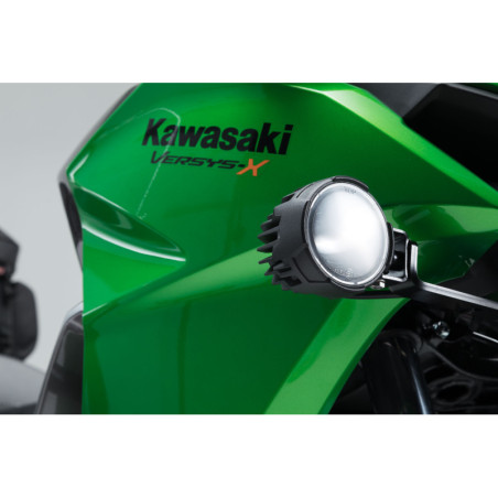 sada: dálková světla kit +držáky pro Kawasaki Versys-X300 ABS (16-).