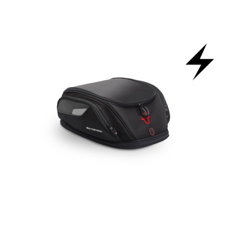 EVO 2.0 Sport elektrický tank bag 12 V. 14-21 l. Pro EVO podkovu Černá/šedá.