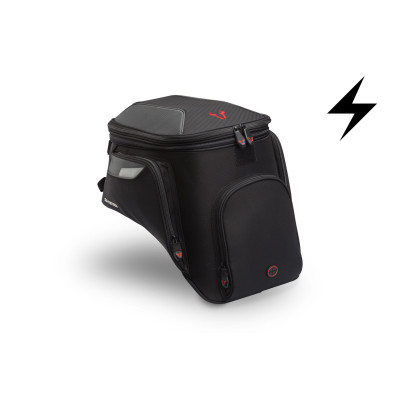 EVO 2.0 GS elektrický tank bag 12 V. 16-22 l. Pro EVO podkovu Černá/šedá.