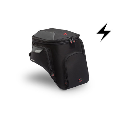 EVO 2.0 GS elektrický tank bag 12 V. 16-22 l. Pro EVO podkovu Černá/šedá.