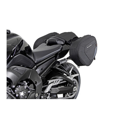 BLAZE tašky sada černá/šedá. Yamaha FZ1, FZ1 Fazer / FZ8, FZ8 Fazer.