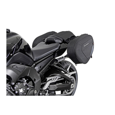 BLAZE tašky sada černá/šedá. Yamaha FZ1, FZ1 Fazer / FZ8, FZ8 Fazer.