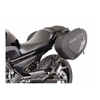 BLAZE tašky sada černá/šedá.Yamaha XJ6 / XJ6 Diversion, ne pro F