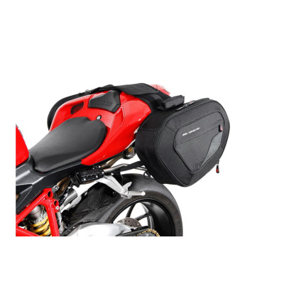 BLAZE H tašky sada Black/Grey.Superbike 848(-13) 1098(-09) 1198(-12).