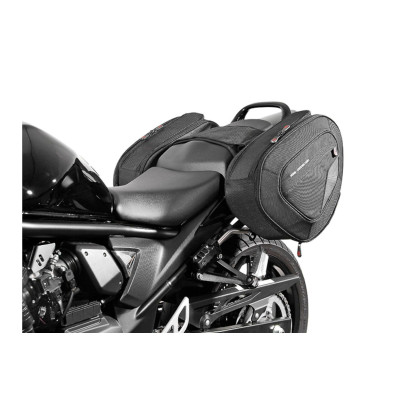 BLAZE H tašky sada černá/šedá. Suzuki GSF1250 GSF650/S (09-) (10-).