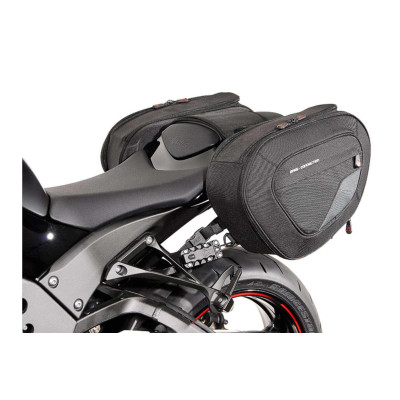 BLAZE H tašky sada černá/šedá. Kawasaki Ninja ZX-10R (10-15).