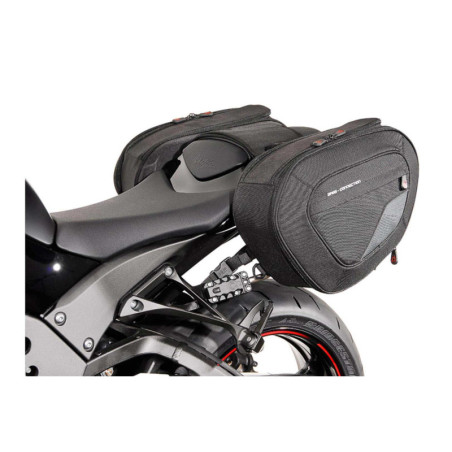 BLAZE H tašky sada černá/šedá. Kawasaki Ninja ZX-10R (10-15).