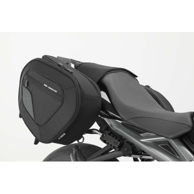 BLAZE H tašky sada černá/šedá. Triumph Street Triple 675 / R (12-16).