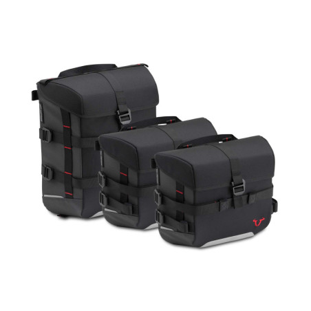 SysBag 10/15/10 sada černá/antracit. Včetně upevnění popruhů.