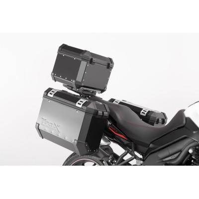 TRAX ION sada černá. 45/37 l. Triumph Tiger 1050 Sport (13-).