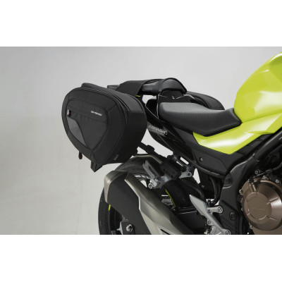 BLAZE H tašky, sada Black/Grey.Honda CBR300R(15-) CB500F 16-19 ,CBR500R(16-).