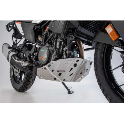 kryt motoru KTM 390 Adv (19-),stříbrný