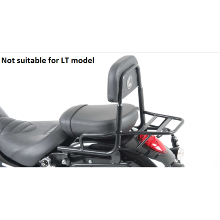 THUNDERBIRD 1600/1700/STORM/COMMANDER (2009-) SISSYBAR zadný vankúš + nosič