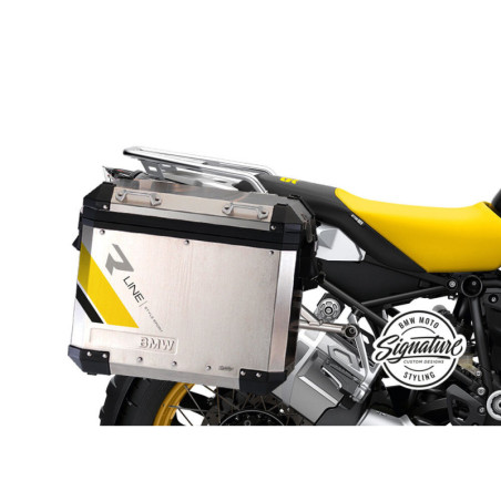 Sada polepov ALU kufrov R-Line červená