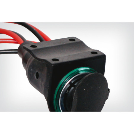 Držiak zásuvky pre motocyklovú zásuvku DIN