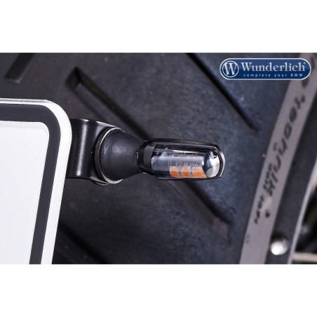 LED smerovky Spark tónované (pár) - čierne