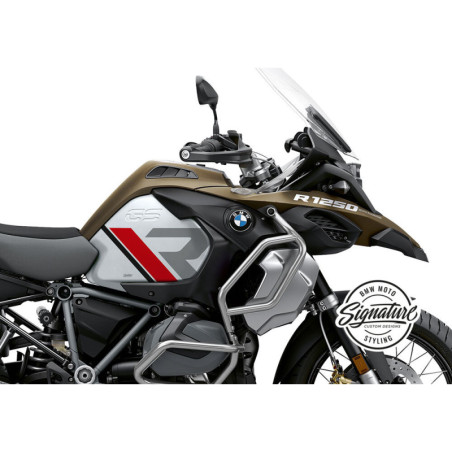 Sada nálepiek na nádrž R-Line červená