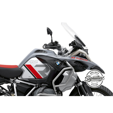 Sada nálepiek na nádrž R-Line červená