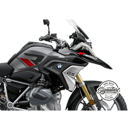 Sada nálepiek na nádrž R-Line červená