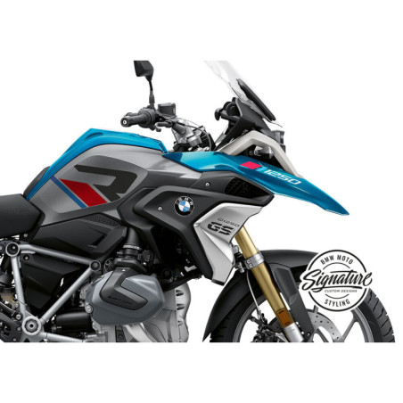 Sada nálepiek na nádrž R-Line červeno/modrá