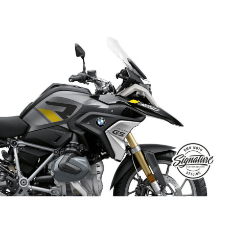 Sada nálepiek na nádrž R-Line čierno/žltá