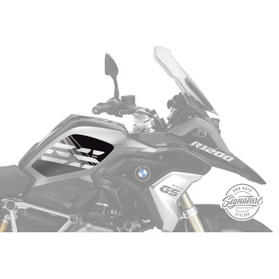 Sada nálepiek Style Anniversary -šedo/čierna