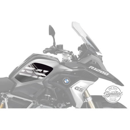 Sada nálepiek Style Anniversary -šedo/čierna