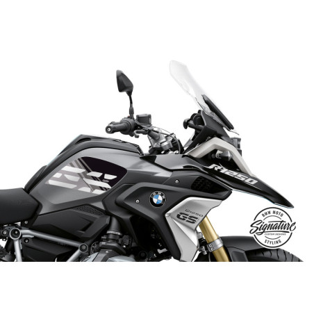 Sada nálepiek Style Anniversary -šedo/čierna