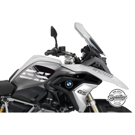 Sada nálepiek Style Anniversary -šedo/čierna