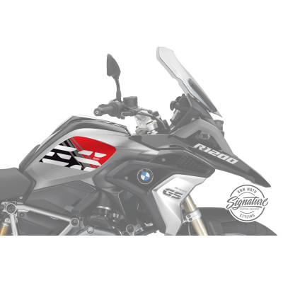 Sada nálepiek Style Anniversary -čierno/červená