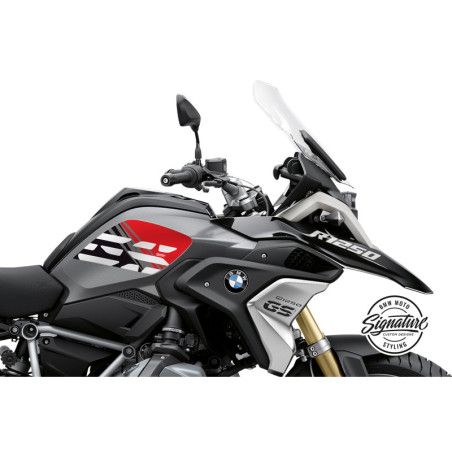 Sada nálepiek Style Anniversary -čierno/červená