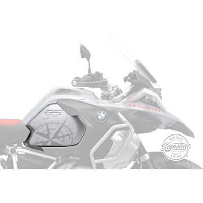 Sada nálepiek ADV Compas Side Sticker Clear