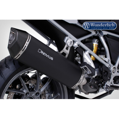 REMUS výfuk BLACK HAWK - čierny